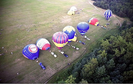 Balony w szeregu