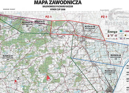 Mapa zawodów